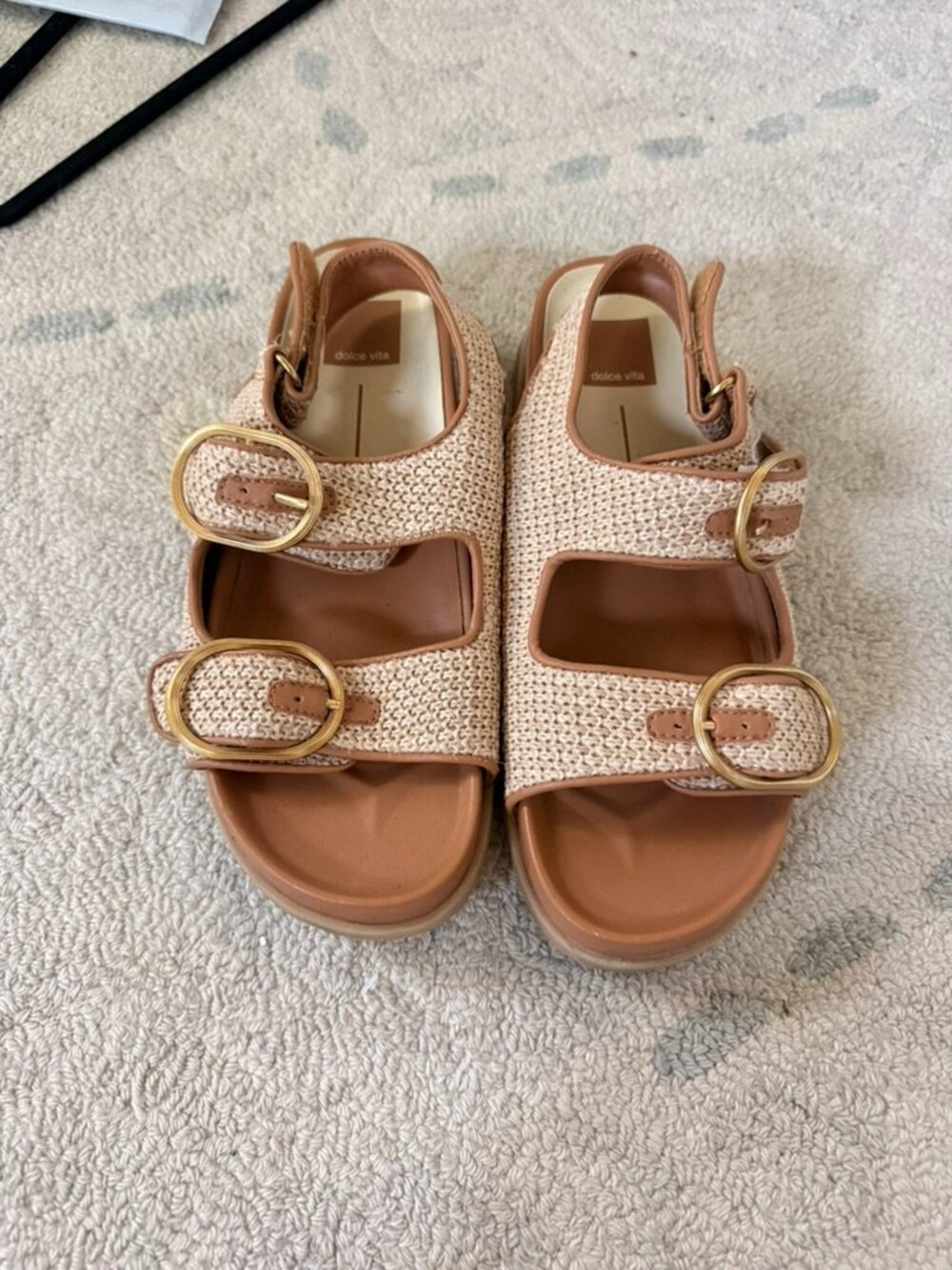 Dolce Vita Women's Starla Platform Sandals Size 8.5 worn handful of times